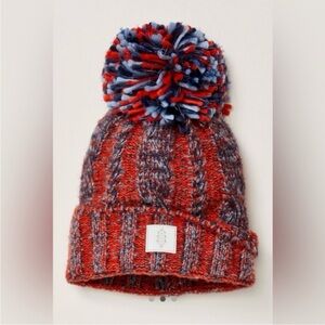 Free People Movement Pom Party Reflective Beanie One Size